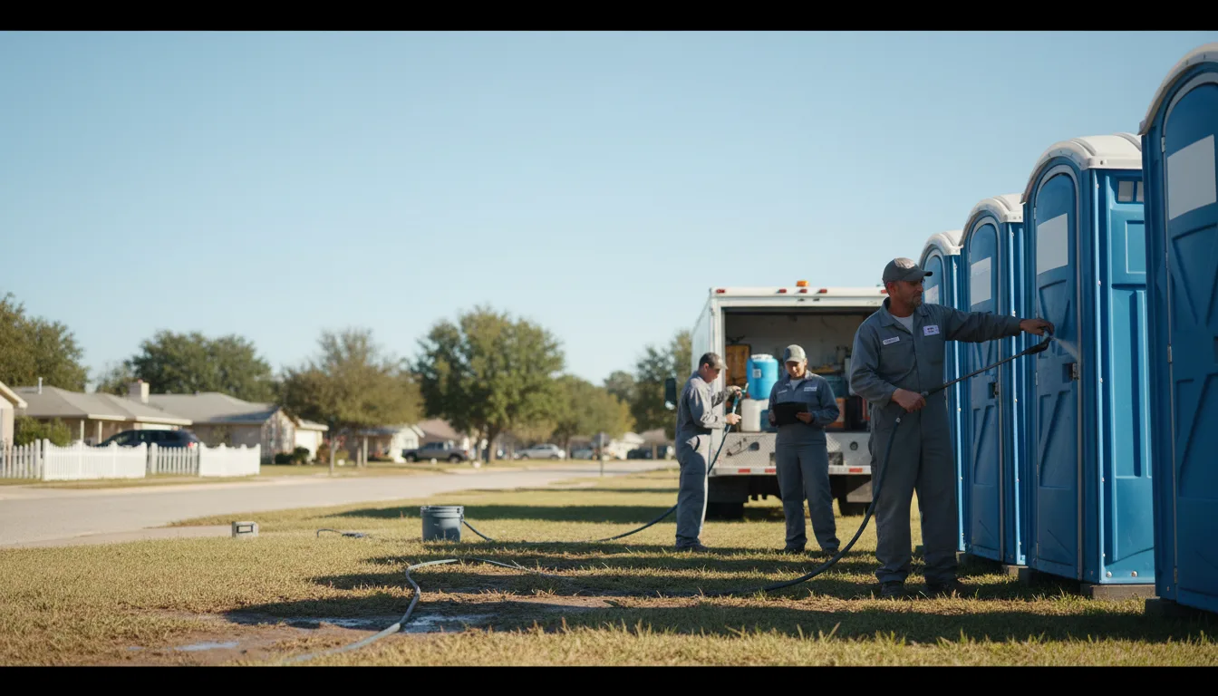 Long-Term Portable Toilet Rental in Villa Ridge, IL near me
